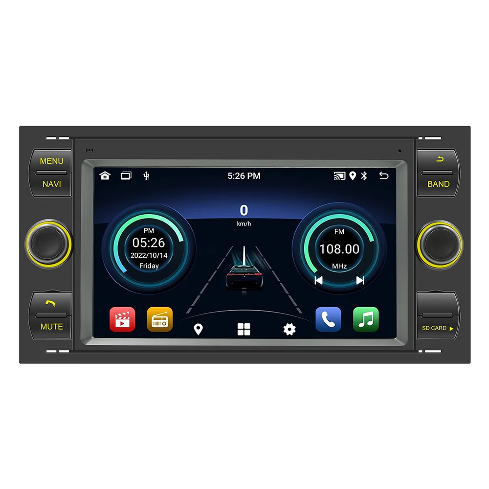 

Hot selling for Ford Transit Android in car Bluetooth navigation high-definition reverse interconnection large screen all-in-on