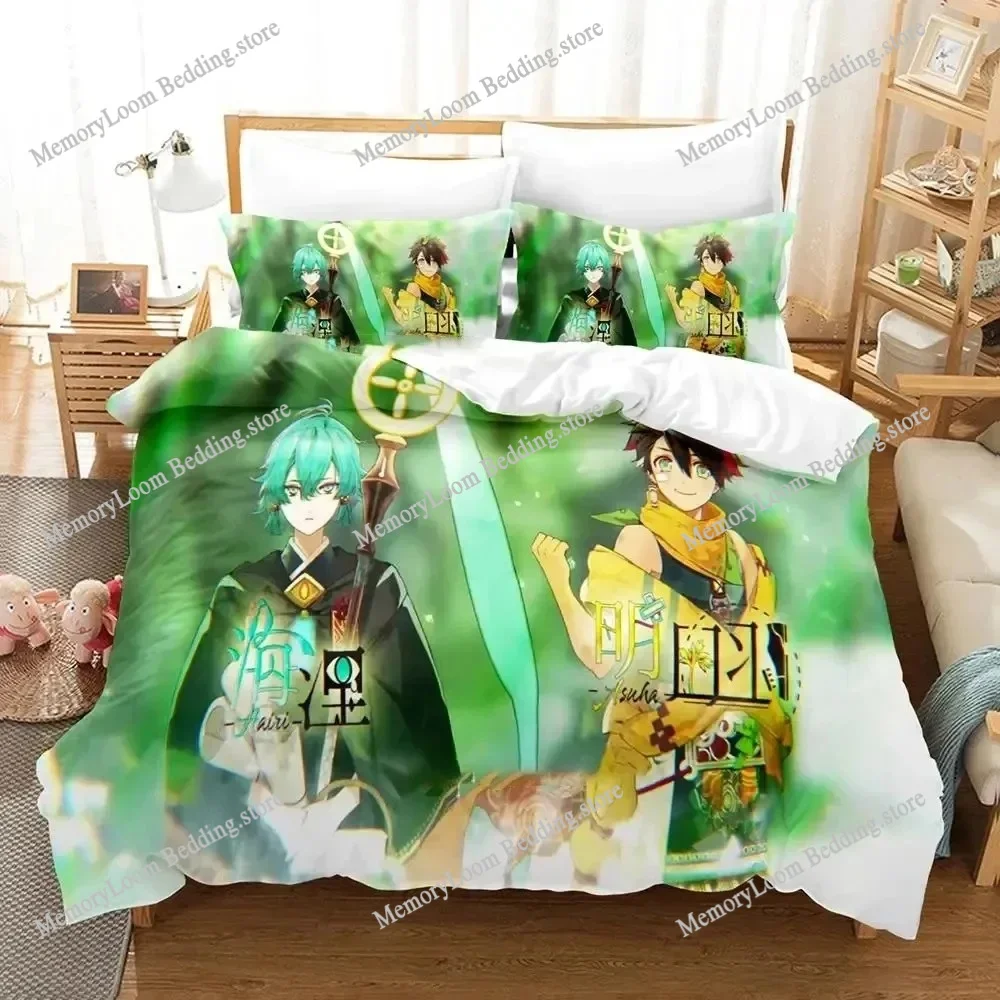 New Olympia Soire Bedding Set Single Twin Full Queen King Size Bed Set Adult Kid Bedroom Duvet cover Sets 3D Print Game Anime