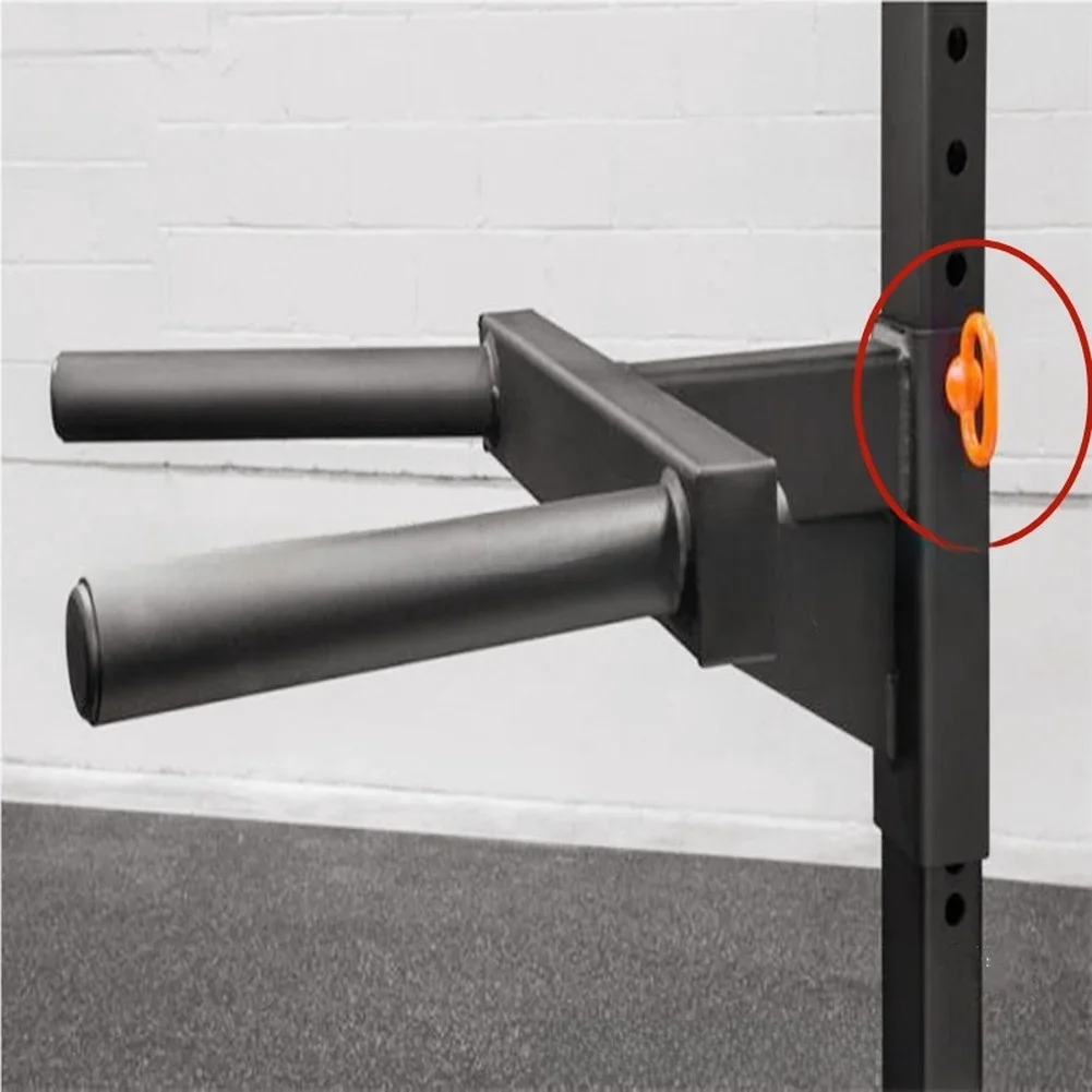 Q235 Steel Red Head Latch for Fitness Machine For Power Rack and Squat Stand 16mm 20mm 25mm Workout Equipment Support