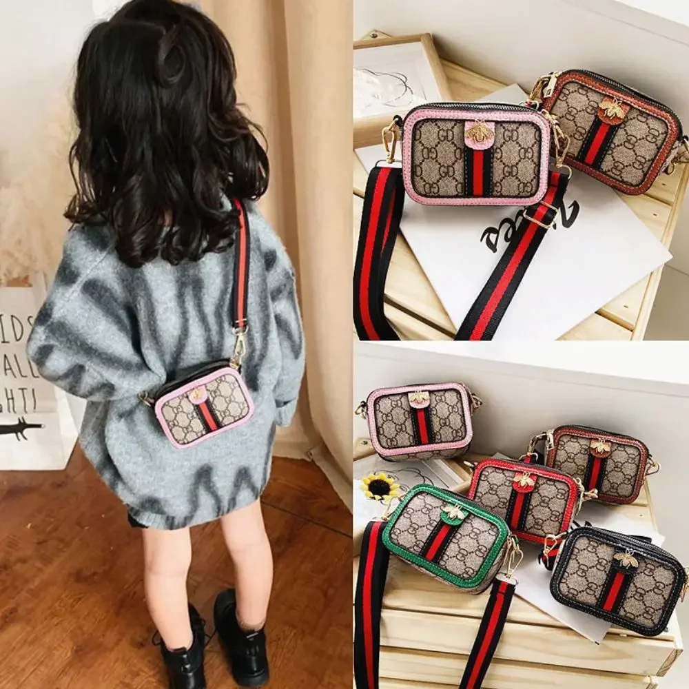 

New Fashion Cute Mini Children's Crossbody Bags Waterproof PU Shoulder Bag Baby Backpack Crossbody Bag Coin Purse Handbags