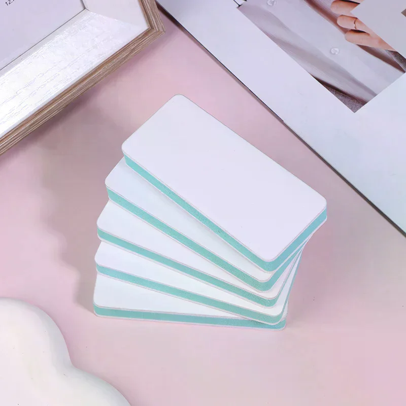 

5Pcs Double Sided Sanding Sponge 600# & 3000 #Grit Multifunctional Reusable Hand Sander Blocks For Watch Strap Nail Polishing