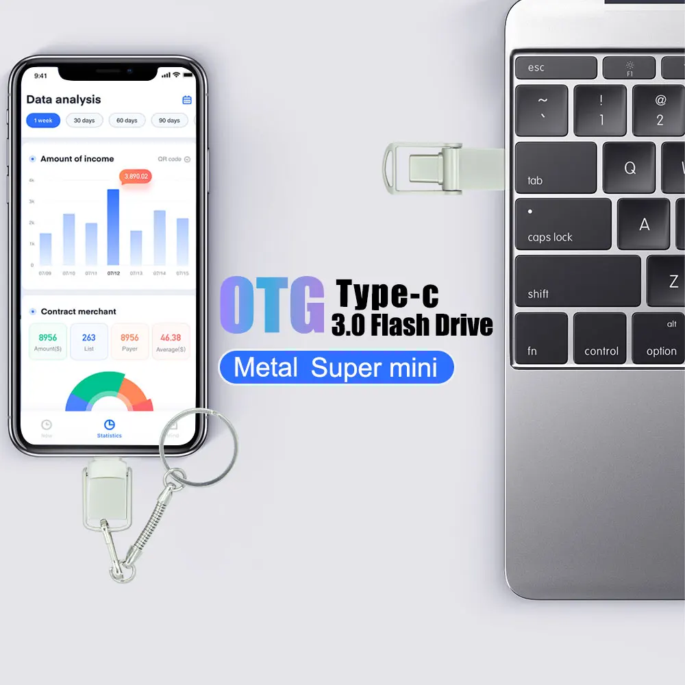 Typ C Ultra Dual USB 3.0 2 w 1 dysk mini długopis 128GB metalowa pamięć USB flash 64GB Flash drive 32GB pendrive prezent biznesowy