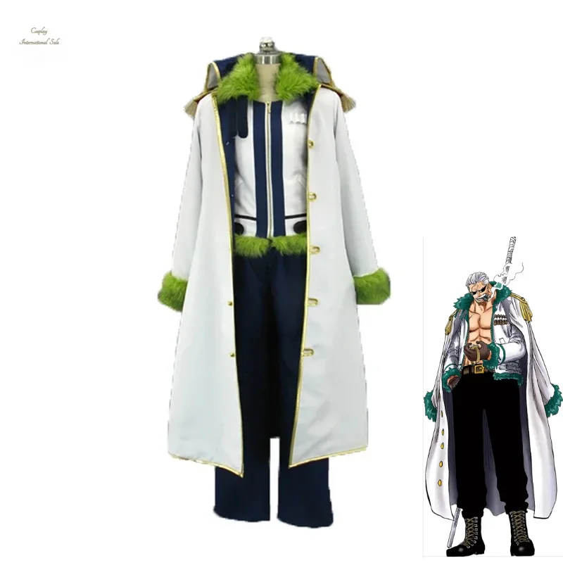 Costume de cosplay d'anime CIS, costume d'amiral Fujitora, 2 styles au choix, taille personnalisée