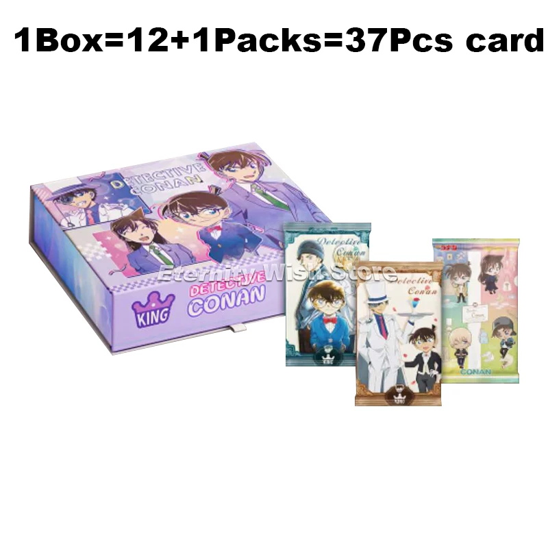 Detective Conan Cards King CARD Anime Character Rachel Moore Collection Board Game Hobbies Toys Children Birthday Gifts