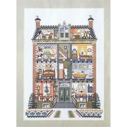 ZZ913 For Needlework Kit NOT PRINTED Cross stich Painting Set Cross Stitch Kits Cross-stitch Embroidery Set Stitch Kits Cross