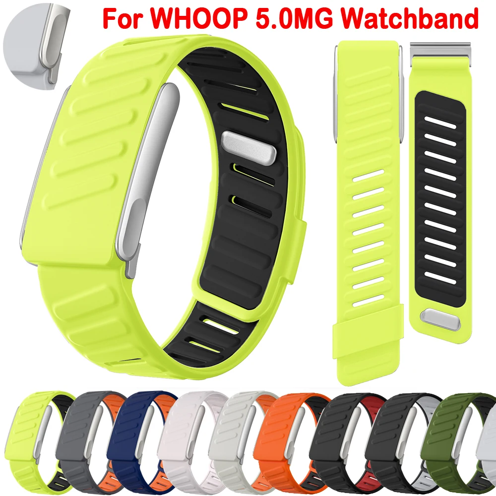 

Дышащий силиконовый ремешок для Whoop 5.0MG / Сменные спортивные ремешки для WHOOP 5.0 MG, браслет для часов WHOOP 5.0 MG, ремешок для часов.