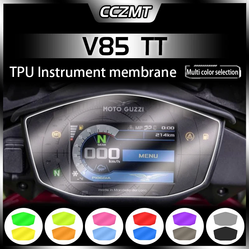 

For MOTO GUZZI V 85 TT V85TT V85 TT V 85TT 2019-2022 Motorcycle Accessories Cluster Scratch Protection Film Protector Instrument