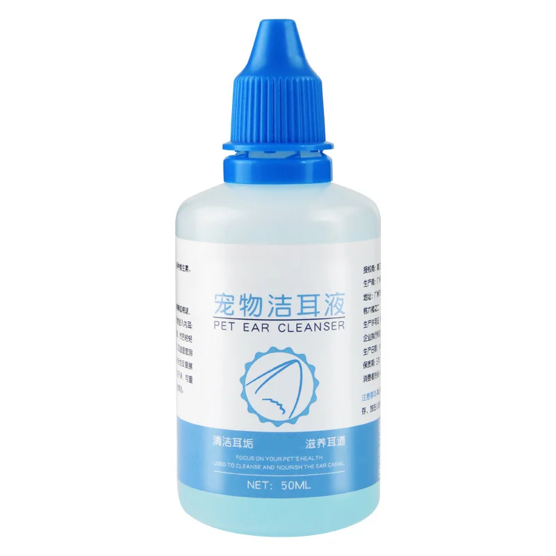 Pet Drops Dog Cleansing Liquid Cat Ear Cleansing Ear Drops Ear Oil Cleansing Liquid 50ml Wash Canal