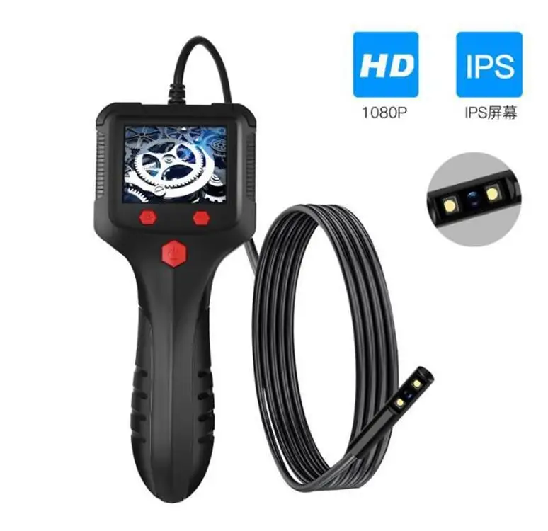 

New Industrial Endoscope P100 2.4-Inch Handheld Automotive Testing Instrument 5.5 Camera Detection with Screen