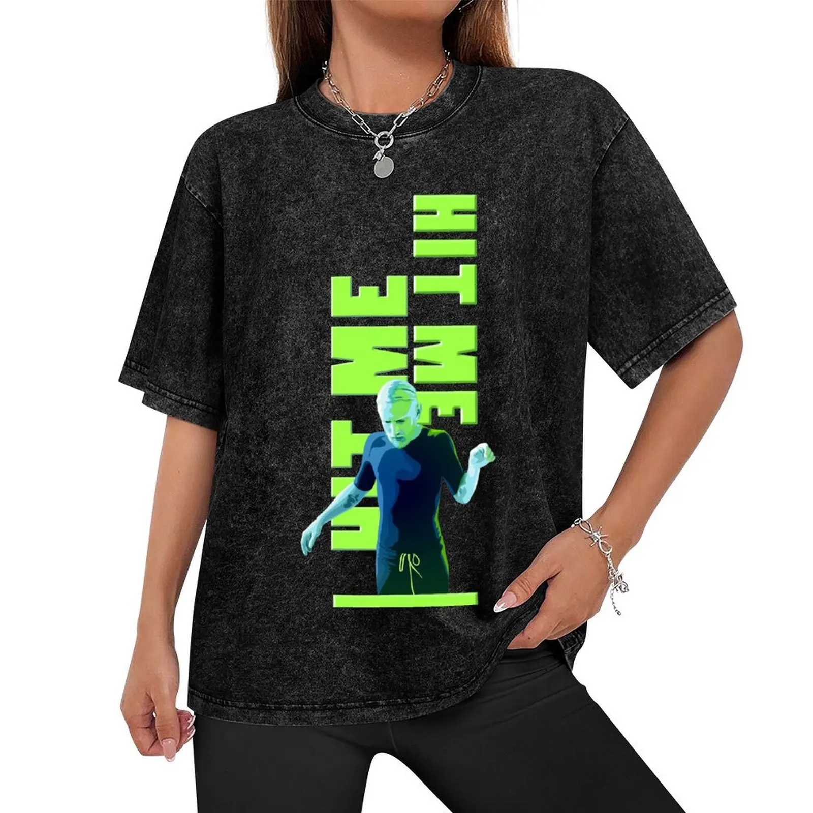 Conchita Wurst - Hit Me T-Shirt cotton graphic tees football t shirt mens cotton t shirts