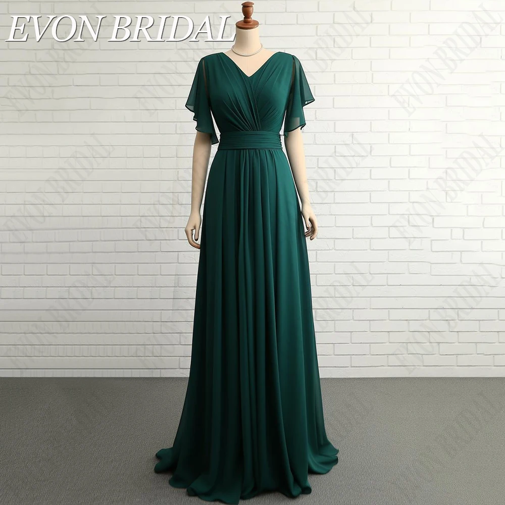 Real Picture Mother Of The Wedding Plus Size Cap Sleeves Guest Party Dresses For Woman Elegant فستان حفلات الزفاف Floor Length