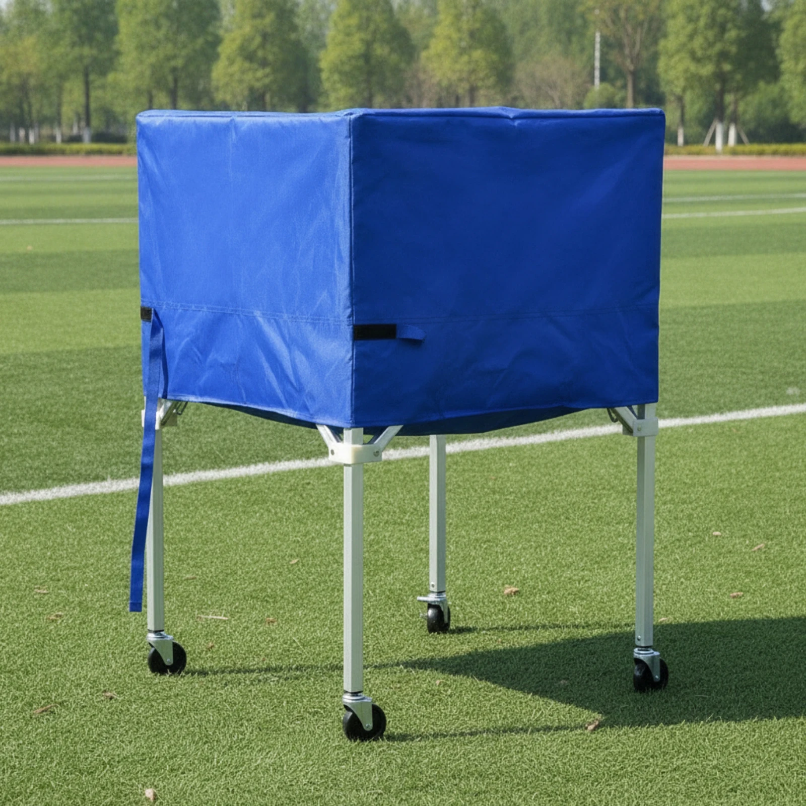 Collapsible Ball Cart Four-Whe - Sports Equipment Cart recension och pris