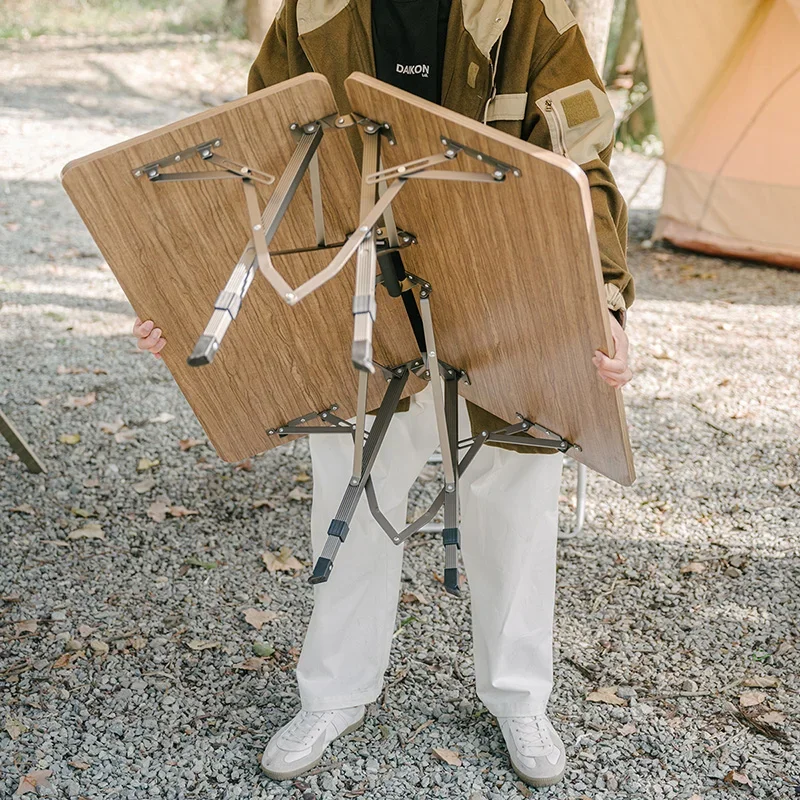 Ultralight Foldable Lifting Table Picnic Small Square Folding Tables Portable Outdoor Entertainment Coffee Table