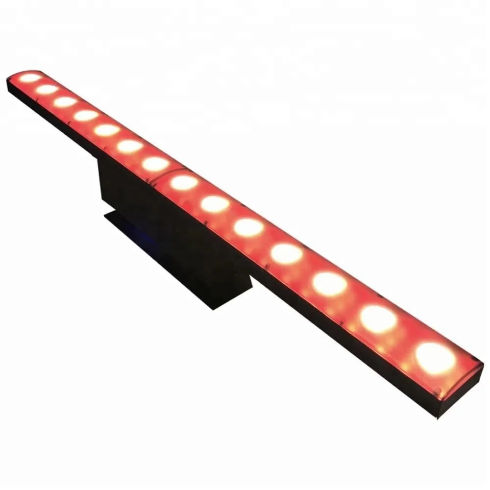 14 stücke 3 W Warm Weiß RGB Led bar Wall Washer Disco Dj Licht mit Punkt Control Led-matrix dj Led Bühne Lichter