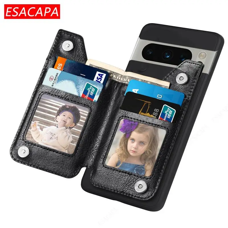 Zipper Wallet Leather Phone Case For Oneplus 12 12R Card Stand Holder Soft TPU Shockproof Back Cover For Oneplus 11 Pro 10T9  8T