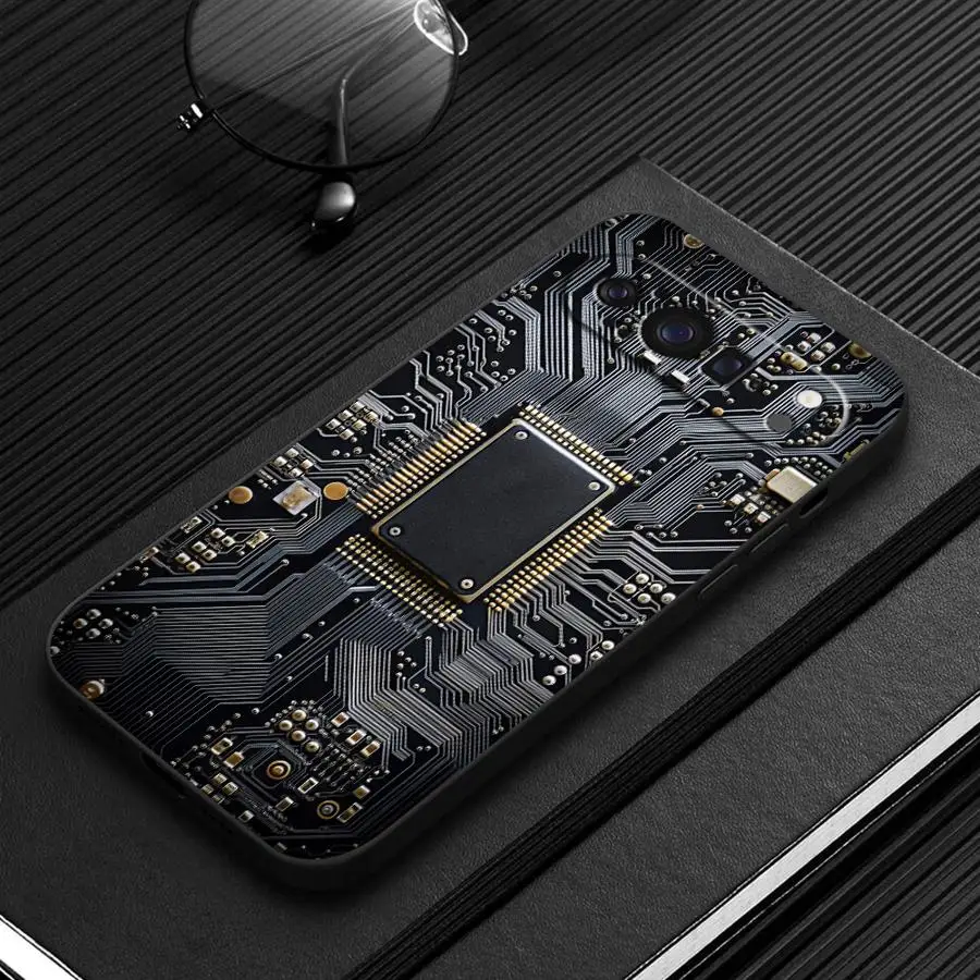 Retro Circuit Board Funda Phone Cover Case for Google Pixel 10A 9a 6a 6 7 8 Pro 8a 10 9 Pro XL 7a - view 5