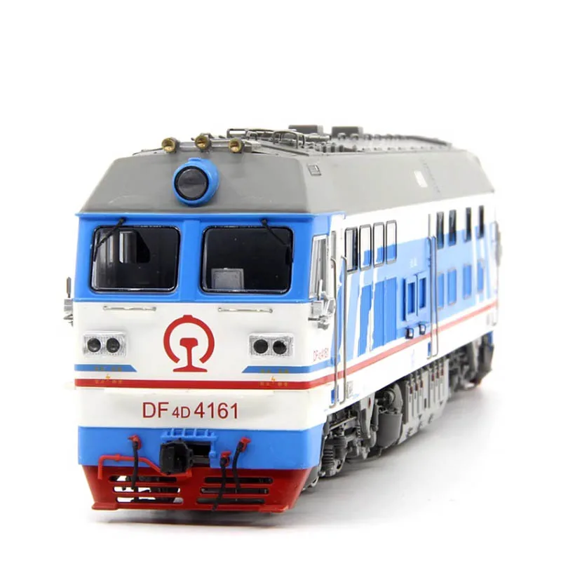 Modelo de trem mtc ho 1/87 dongfeng df4d locomotiva diesel jinwen ferroviário liga trem modelo carro ferroviário brinquedo