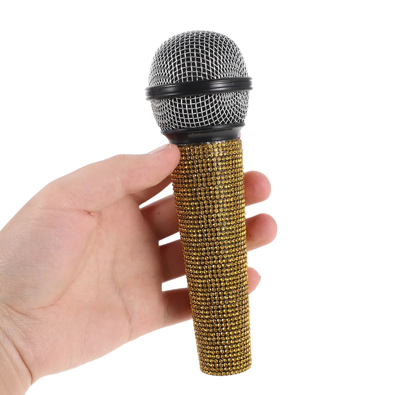 rhinestone-kids-microphone-sparkly-pretend-play-plastic-mini-mic-stage-performance-prop-party-favor-costume-host
