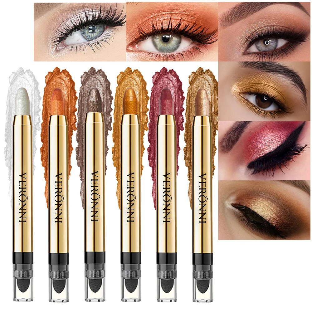 アイシャドウペンシル,ハイライター,ダブルエンドビーズ,明るいフラッシュ,制汗,ロングハイカラーメイク