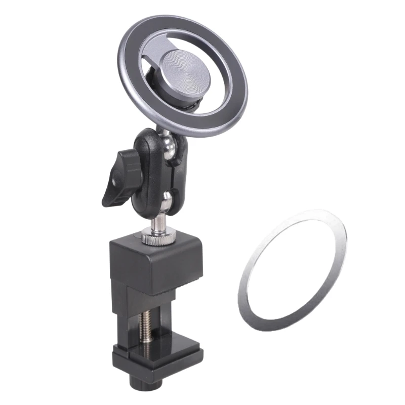 

Rotating Strong Phone Grip Clip Base For Fitness Equipment Tripod And Desk Use Works With Most Smartphones