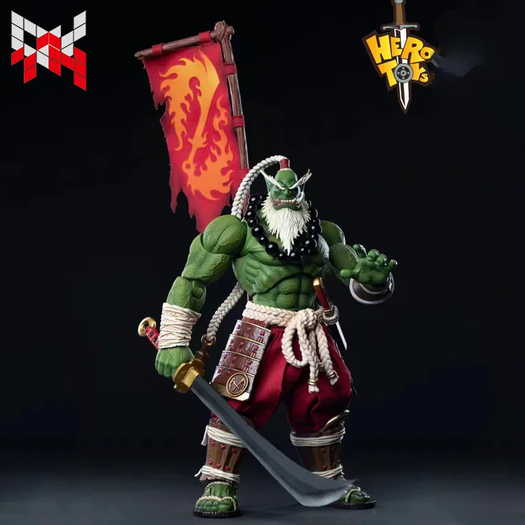 In Stock Hero Toys Sword Saint Orc Swordsman Master Samro 7-Inch Figurine That Can Be Made By Hand. In Stock Children'S Gift