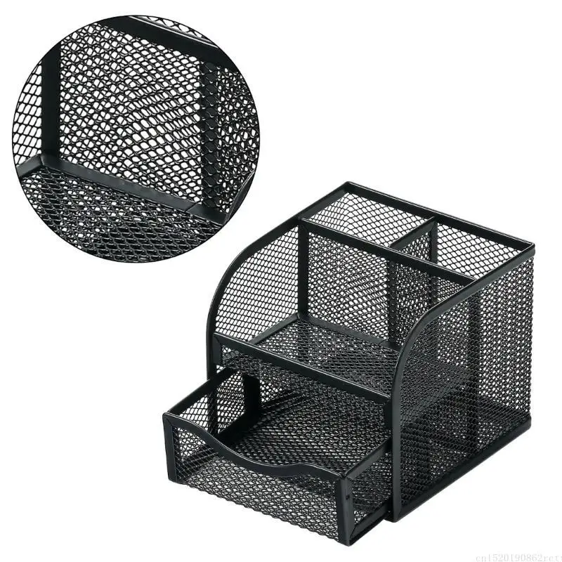 D5BB 다기능 펜 홀더 우주 저장 사무실 주최자, 스테이플러