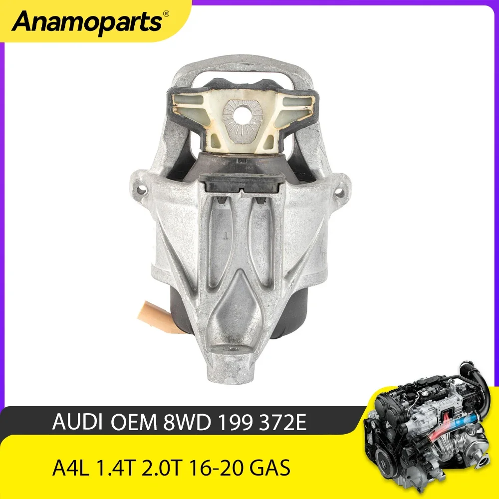 Engine Part Right Trans Motor Mount set fit 1.4 2.0 T Gas DKUB DKUB For 2016-2020 AUDI A4L 1.4T 2.0T 8WD199372E 7103167 AUEM051