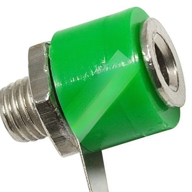 312A Wiring Terminal 4MM Banana Socket Banana Connector Banana Plug Socket Terminal Block Panel Jack 15pcs