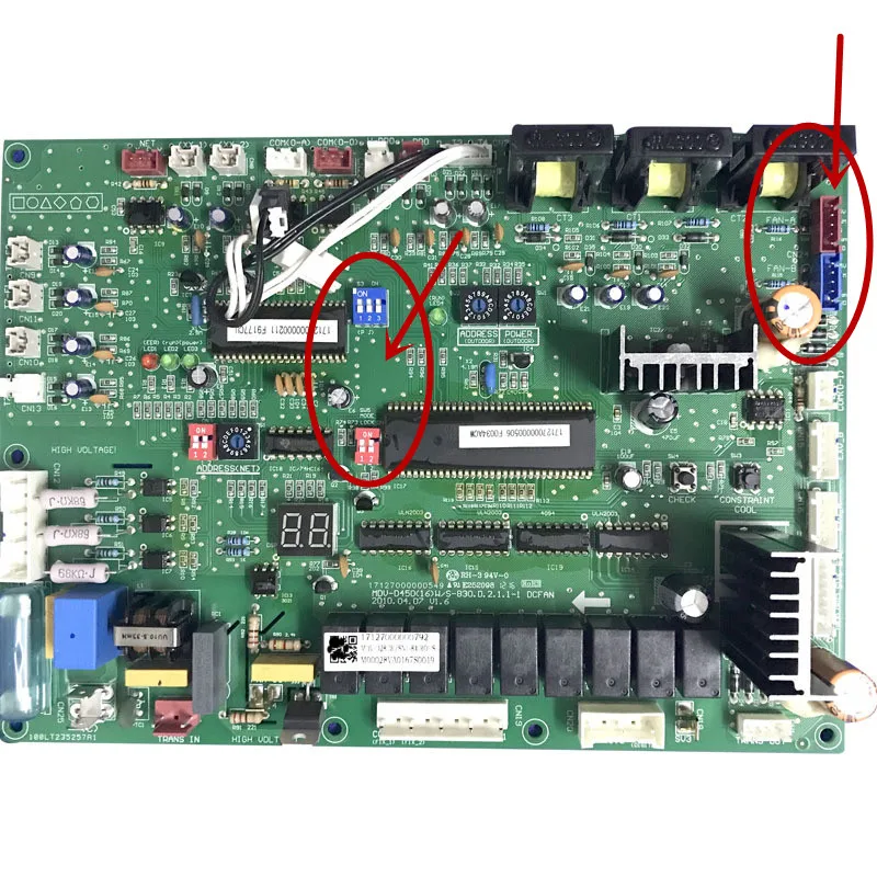 new good for air conditioning Computer board MDV-D450(16)W/S-830 circuit board MDV-D280W/SN1-840(CA).D.2.2