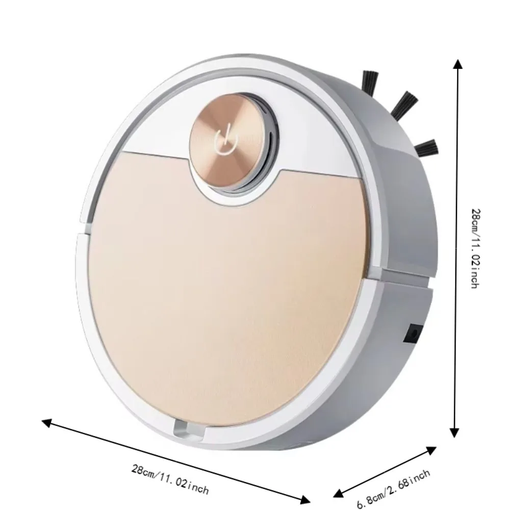 App Control Robot Vacuum Cleaner Remote Control Wireless Mopping Vacuum Cleaner 3 in 1 Rechargeable Sweeping Robot Home Office