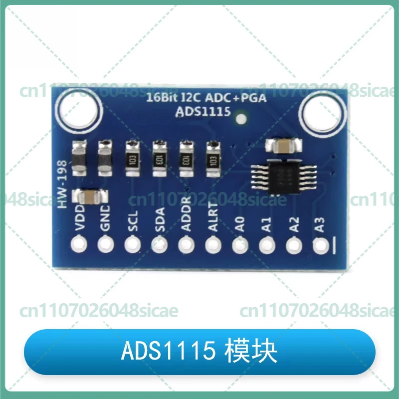 5-25pcs ADS1115 16-Bit Precision 4-Channel ADC Module Analog to Digital Converter Development Board