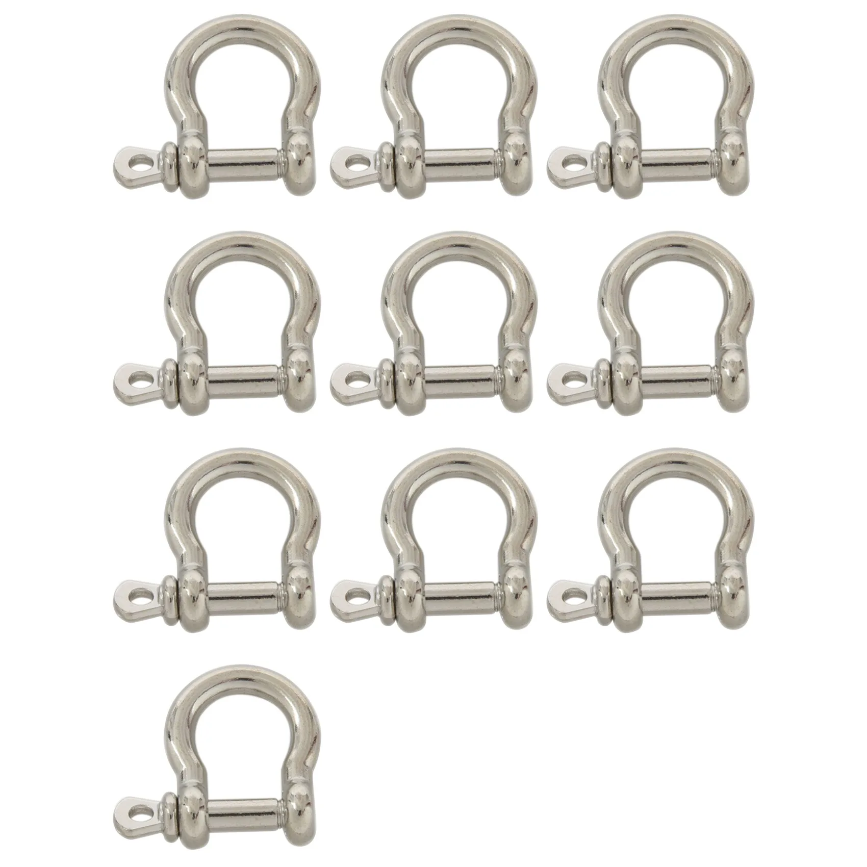 

CYL-100 шт. O-образные стальные анкерные скобы для уличных браслетов из паракорда