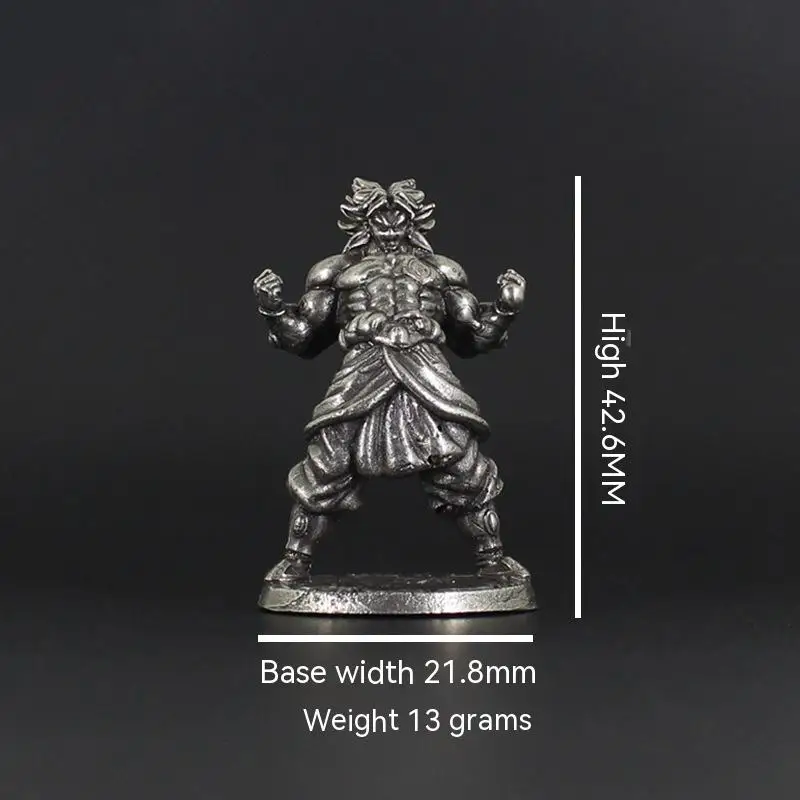 Seven Dragon Ball Soldier Model Hand Toys White Copper Metal Table Games Chess Military Combat Male Birthday Gift Wholesale