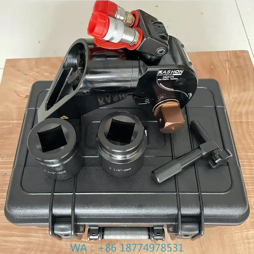 

djustable Hydraulic Torque Wrench WIth Socket3/4" to 2 1/2" 10000psi Factory Price Lightweight Square Drive A