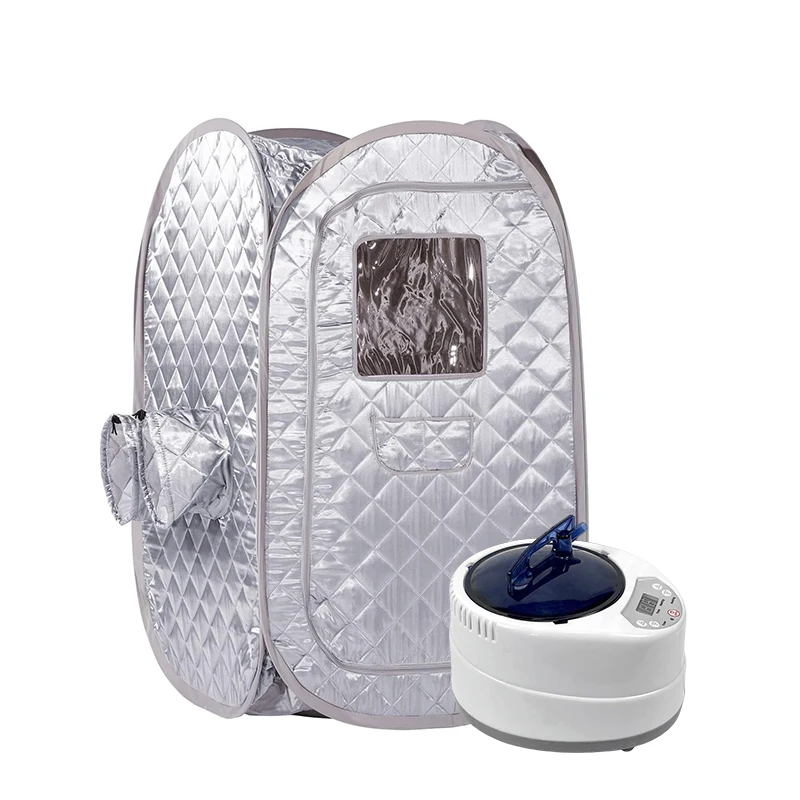 

Portable Steam Sauna Tent Personal Steam Sauna SPA for Detox Therapy with2L Steamer