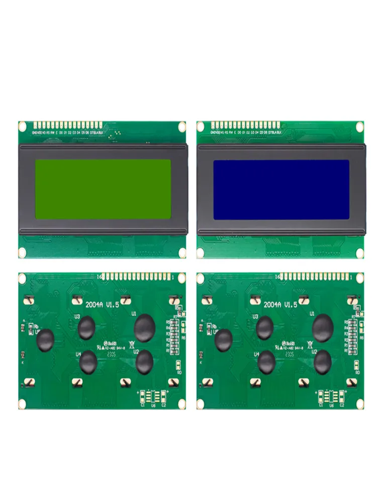 Płyta LCD 2004 20*4 LCD 20X4 5V Zielony ekran LCD2004 wyświetlacz moduł LCD LCD 2004 — zdjęcie 2