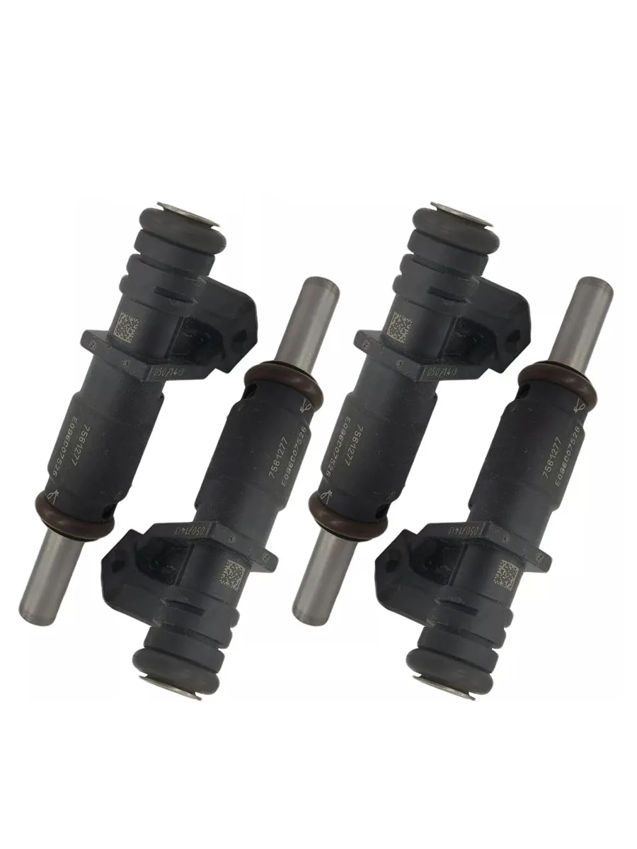 

4Pcs Fuel Injectors 7561277 For BMW E81 E87 E90 E93 E84 116i 120i 316i 320i X1 13537561277 INJB196N 7561277 V20-11-0115