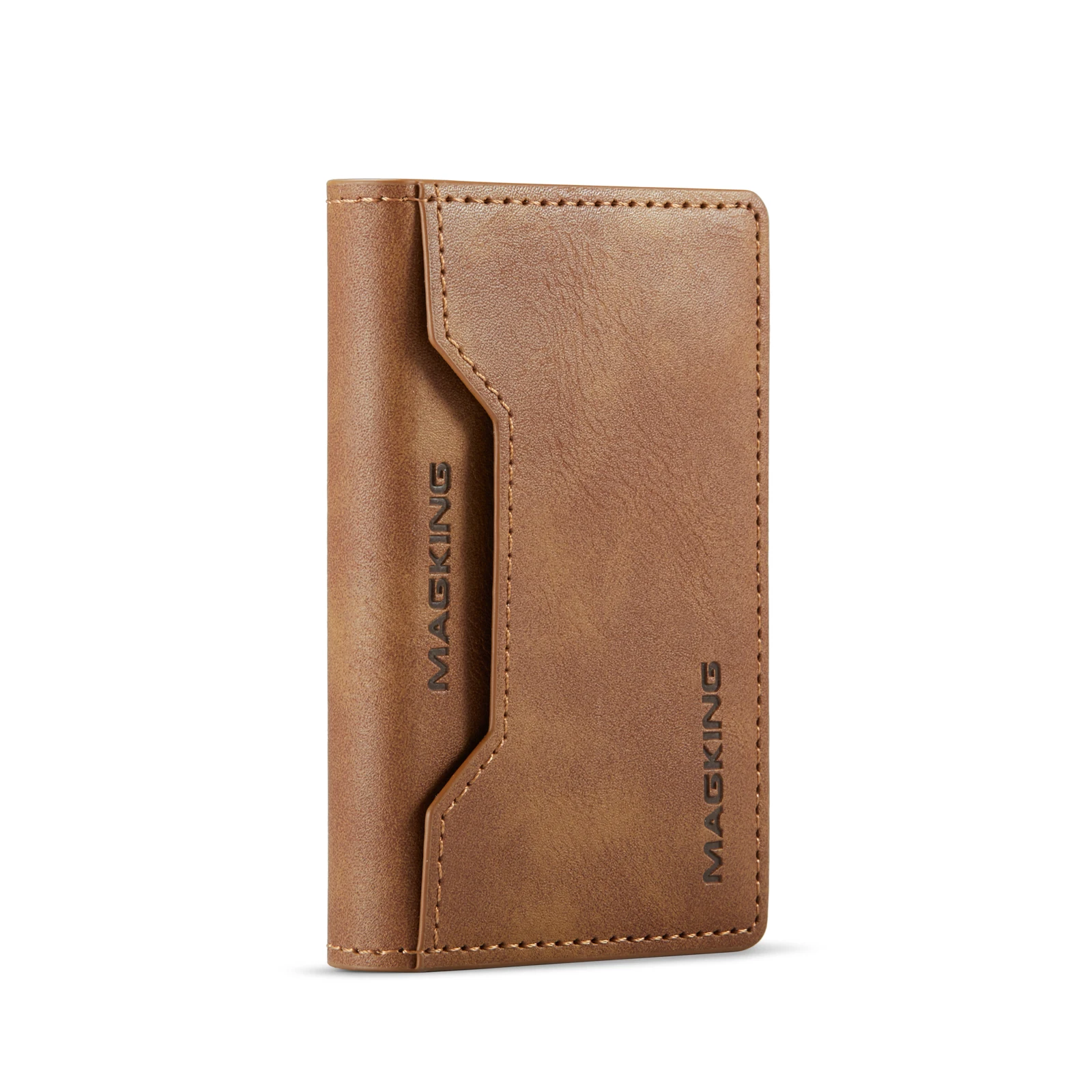 DG.MING MAGKING K2 Portable Card Holder Wallet Trifold Magnetic