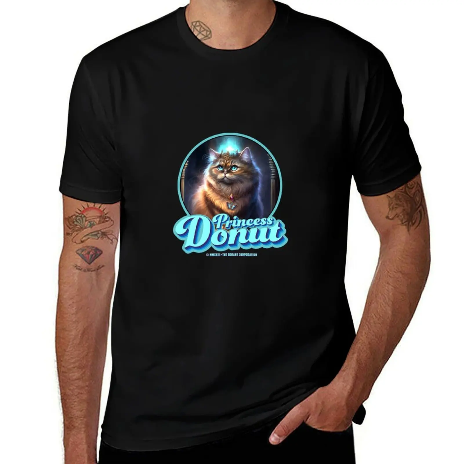 Princess Donut (For Light Shirts) T-Shirt sweat street wear Blouse mens tall t shirts