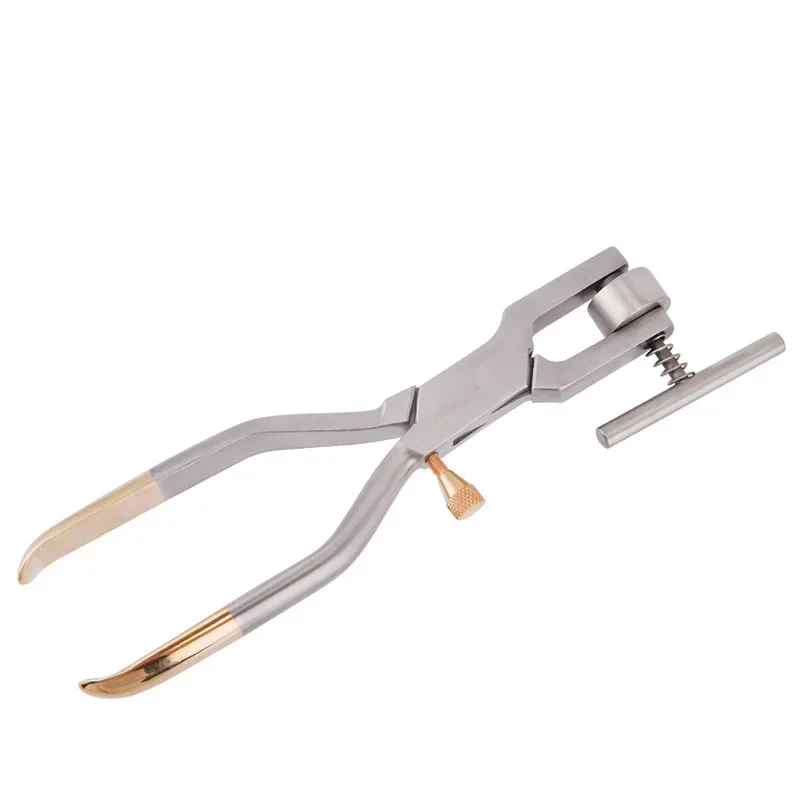 Dental Bone Crusher Forceps with Titanium Head Dentist Surgical Plier Tool Instrument Medical Instruments Dentistry