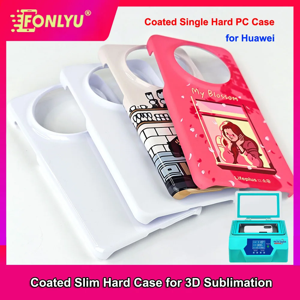 

Чехол FONLYU 10 шт., 3D-пленка для сублимации, жесткий чехол-заготовка для Huawei Mate P50 P40 P30 Lite, с точными вырезами, полностью закрывающий корпус
