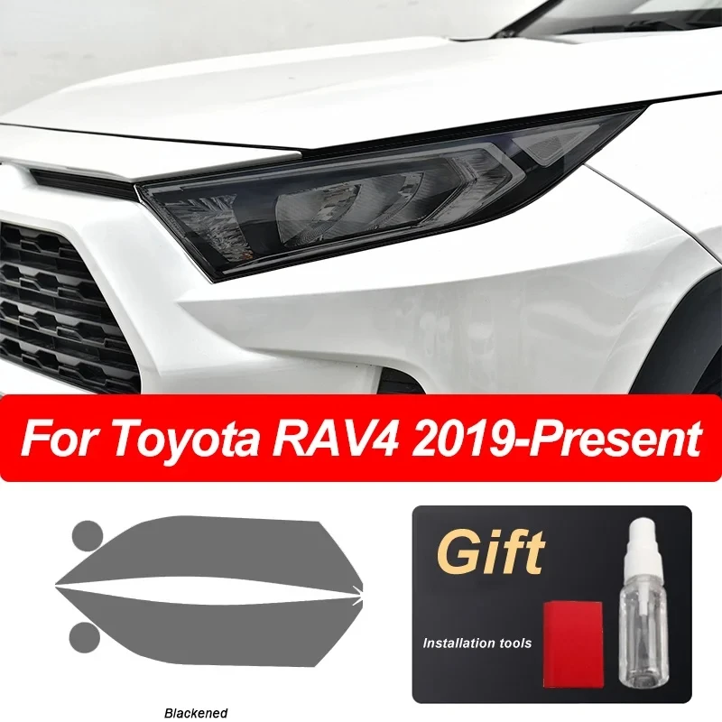 

2 шт. для Toyota RAV4 XA50 2019 2020 ТПУ затемненные передние фары задние фары противотуманные защитные пленки для задних фар