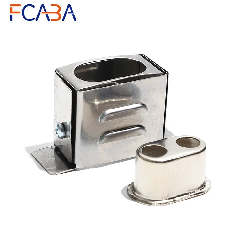 FCABA 5 قطعة الصناعية السيراميك فرن كهربائي المقبس التوصيل سبائك الألومنيوم التدفئة لفائف قاعدة مصنع المقبس التوصيل لفائف