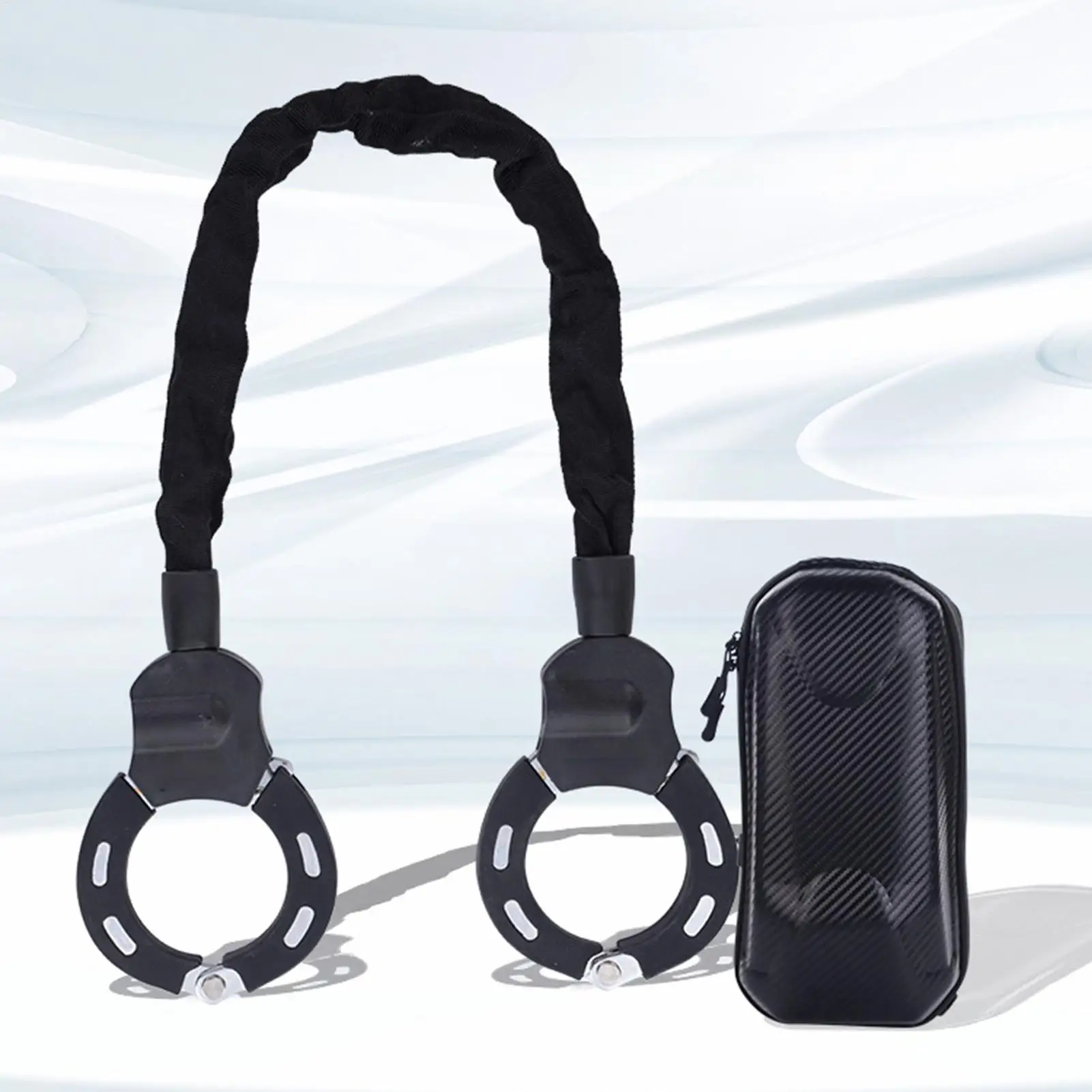 Lock For Scoooter 35-inch Anti-Theft System With 3 Key Electric Scooter Locks Anti Theft For Outdoor Travel Fence Door Yard