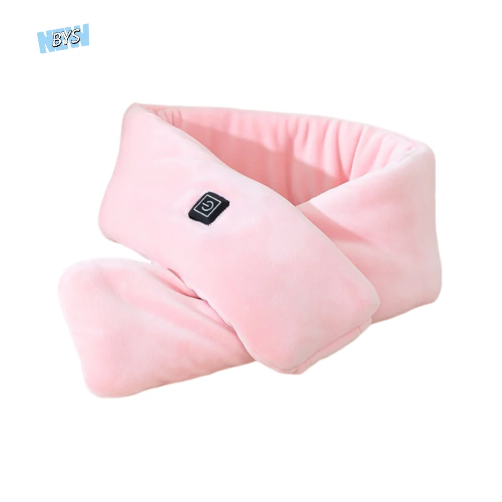 

Warm Electric Heating Scarf Cold-Proof 3 Temperature Adjustable Thermal Neck Warmer Washable Soft Neck Wrap Warmer Cold Weather