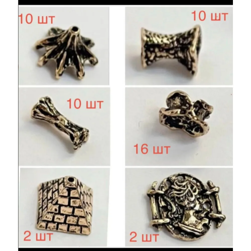 Ensemble d'accessoires faits à la main, 50 pièces/lot, styles variés, designs tendance 2026, fournitures de bricolage pour la fabrication de bijoux