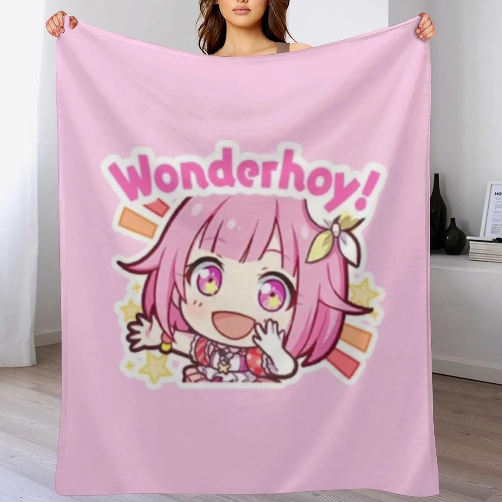 

Emu Otori wonderhoy stamp Throw Blanket