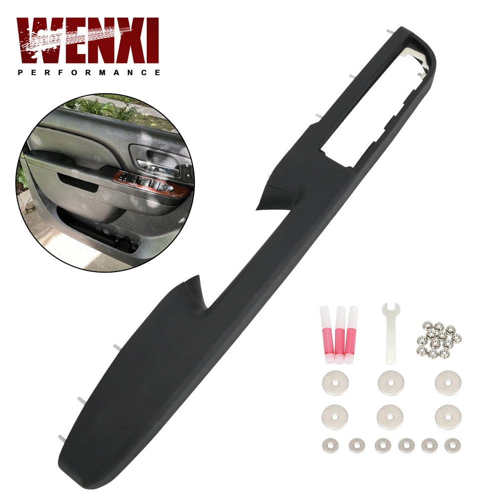 

Front Driver Side Door Armrest Repair w/ Release Handle For GMC Sierra Yukon XL Chevy Avalanche Silverado 20920362 80994
