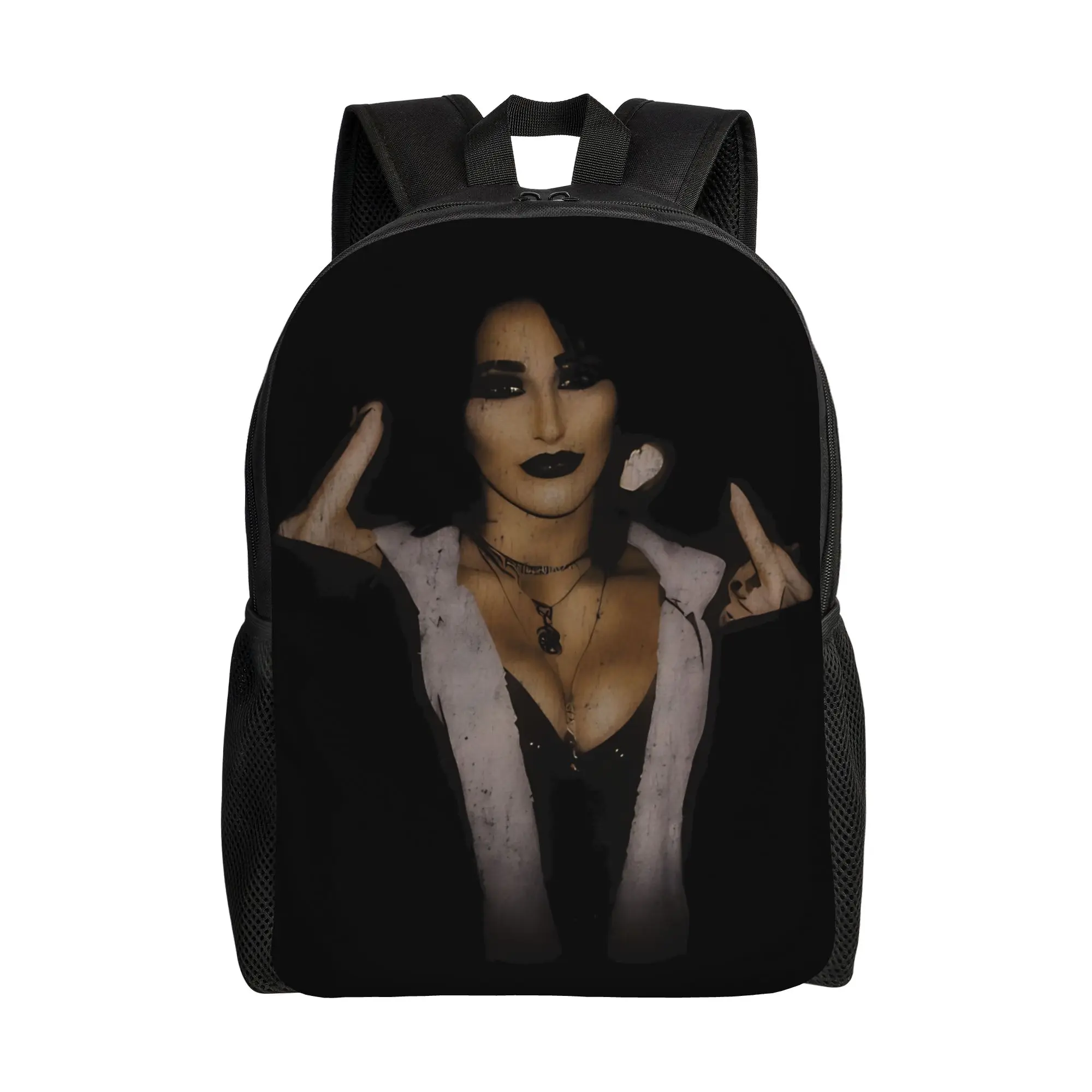 

Rhea Ripley Color On Dark Backpack Cute Backpacks Boy Sport Breathable School Bags High Quality Rucksack
