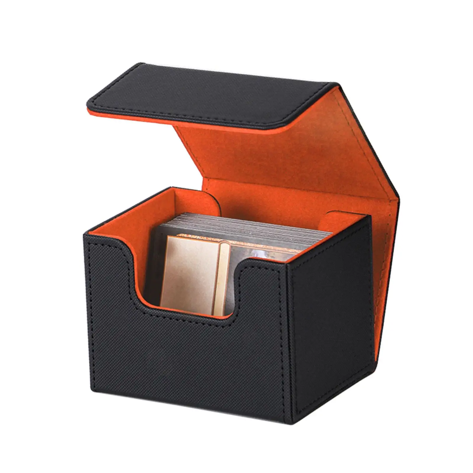 Trading Card Deck Box Holder MTG Card Organizer Storage Collectible Game Card Cases Protectors Container Card Case Protectors